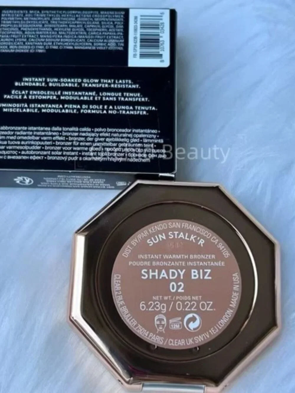 New Fenty Beauty Sun Stalk'R Instant Warmth Bronzer~02 Shady Biz~Full size
